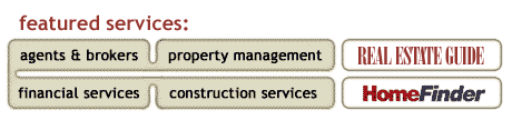 SV Real Estate Guide graphic menu